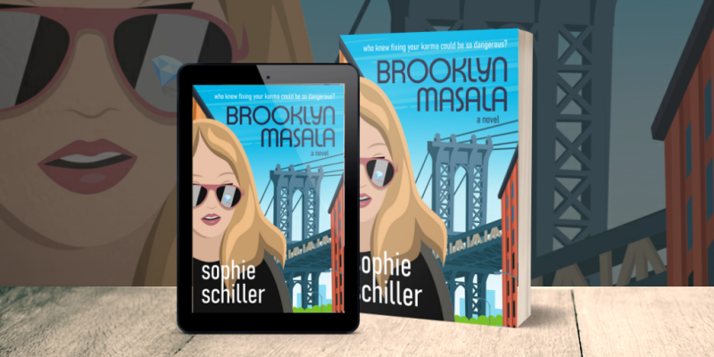 Excursão e brinde do livro Brooklyn Masala