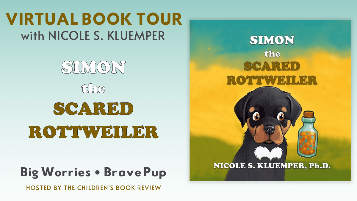 Simon, o rottweiler assustado, tour do livro e brindes