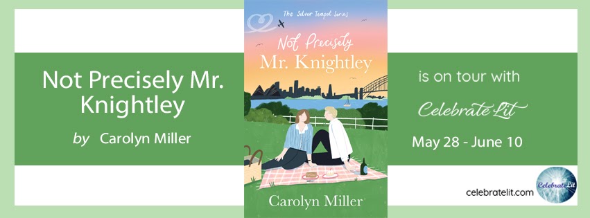 Um toque moderno em um clássico de Austen... Not Precisely Mr. Knightley por Carolyn Miller (Review & #Giveaway) #NotPreciselyMrKnightley #TheSilverTeapot #CarolynMiller #newbooks #bookx #romancebooks #BarbourFiction #cleanreads #christianromance @Celebrate_Lit